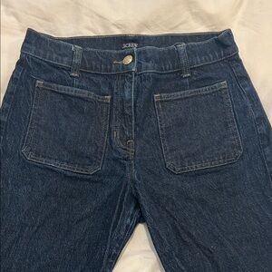 J. Crew High Rise Dark Blue Jeans